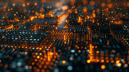 digital technology background modern cyber tech wallpaper 