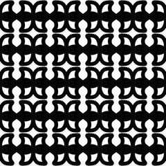 design seamless monochrome geometric pattern