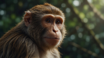 Moneky in the jungle 