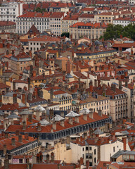 Fototapeta na wymiar Lyon Urban Fabric - 2