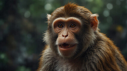 Obraz premium Moneky in the jungle 