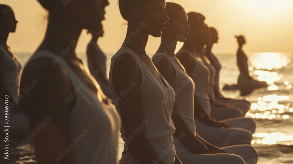 Poster the way their bodies perfectly align creating a sense of unity and oneness. .