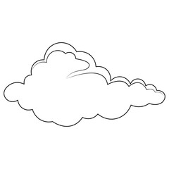 Cloud Outline Illustration