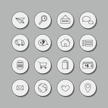 Pack Original de recursos graficos e iconos para redes sociales Tienda Online
