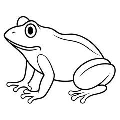 frog illustration mascot,frog silhouette,frog vector,icon,svg,characters,Holiday t shirt,black frog  drawn trendy logo Vector illustration,frog line art on a white background