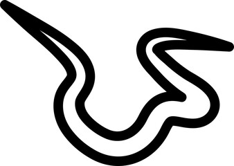 Bold lines curved, spiral, wave