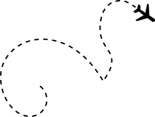 Airplane routes, tourism, travel