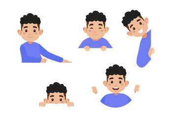 Peeping people collection of illustration