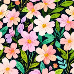 seamless floral pattern