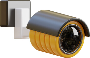 Cctv Camera 3d Icon