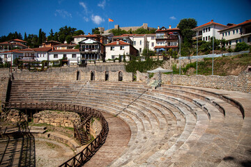 Ancient Theatre of Ohrid, North Macedonia