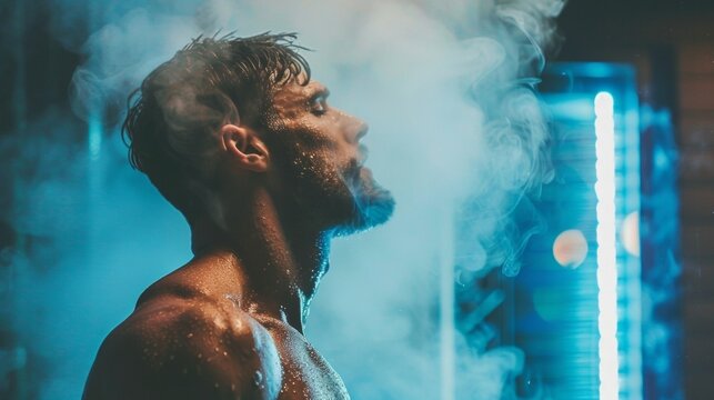 Wave goodbye to muscle soreness and fatigue with cryotherapy a gamechanging technique for postworkout recovery. .