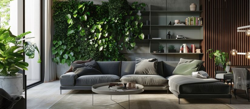 Contemporary and versatile apartment with greenery