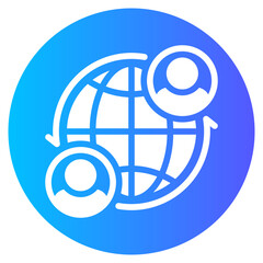 global partners gradient icon