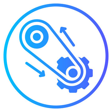 implementation gradient icon
