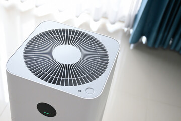 air purifier technology clean dust pm 2.5 in living room inside home for healthy care of respiratory system - 788901232