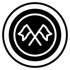 partnership glyph icon