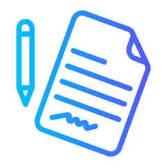 contract gradient icon