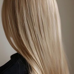 blond shine hair after keratin treatment,, hair care, beauty salon, beauty black hair