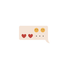 Emojis chat box