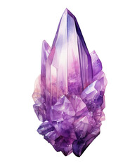 amethyst spirit quartz, Natural Crystal Stone