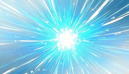 Fototapeta na wymiar blue background Big bang universe explosion, supernova blast, made out of blue