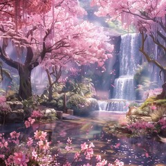 Japanese Garden Seasons: Spring, Summer, Autumn, Winter
