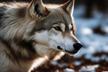 canis lupus wolf fur carnivore animal predator grey canino vertebrate - obrazy, fototapety, plakaty