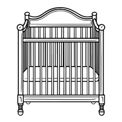Baby Crib - obrazy, fototapety, plakaty