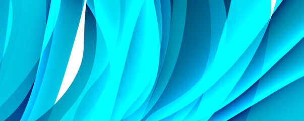 A closeup shot of an electric blue curtain with a unique petal pattern, set against a plain white background. Perfect for macro photography or graphic design projects