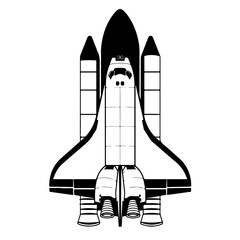 Space Shuttle Close Up