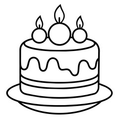         birth, birthday, bread, cake, cakes, candle, chocolate, chiffon, celebration, cupcakes, collection, design, event, happy birthday, kids, party, occasion, pastry, layer, realistic, 