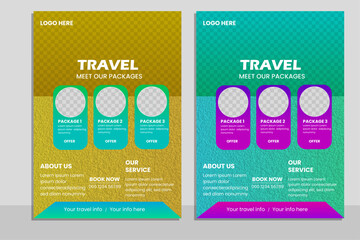 Corporate business flyer template design. Simple minimalist corporate business flyer design template.