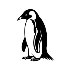 Penguin looking left