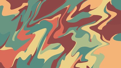 Liquify Color Gradient Backgorund Wallpaper. Green, Yellow, Orange,  and Brown Gradient Soft Color Wallpaper Background for Presentation or etc. 8K Picture super high Quality