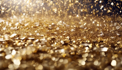 ??????????? confetti material golden Background gold glitter illustration celebration event gilt party light festival design decoration textured