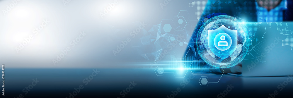 Poster data privacy network, safeguarding sensitive information, secure data transmission, and encryption. 