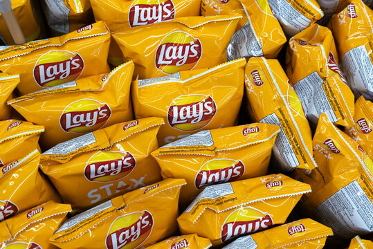 Lay's potato chips of the original flavor on March 5, 2024, in Bangkok, Thailand.