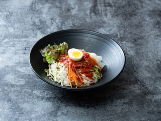 Spicy Cold Chewy Noodles, jjolmyeon
