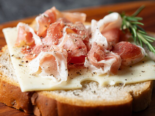 ham and cheese sandwich