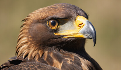 Fototapeta premium close up of a eagle, detailed