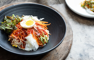 Spicy Cold Chewy Noodles, jjolmyeon