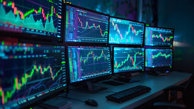 デイトレーダーのPC画面01