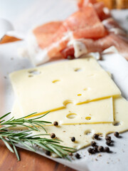 cheese with herbs and spices