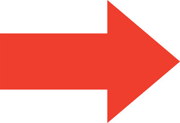 赤い矢印のアイコン