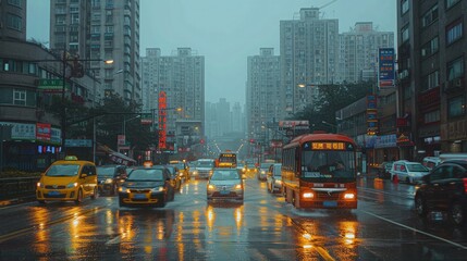 Industrial Cityscape Wallpaper