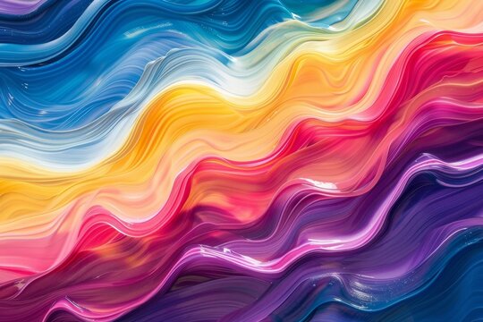 Chromatic echoes. Abstract waves in motion