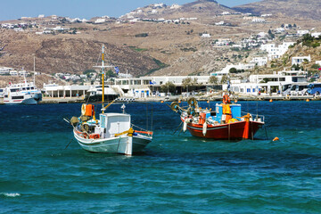 Boats Mykonos