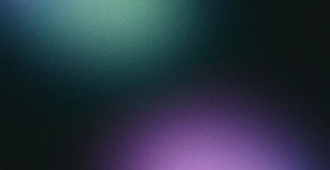 dark purple green , a rough abstract retro vibe background template or spray texture color gradient shine bright light and glow , grainy noise grungy empty space