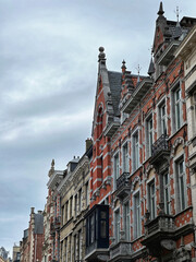 Historical residential house in central Brussels, Belgium